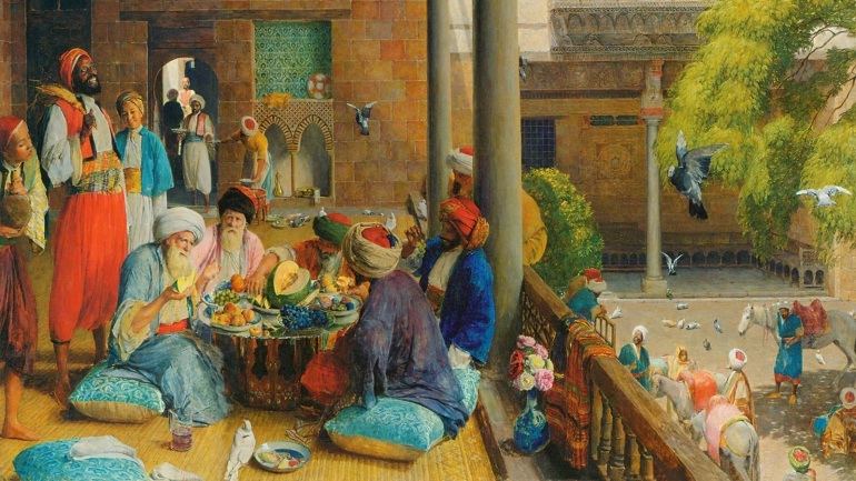 فنون الطهي في الحضارة الإسلامية P_19646bwb48