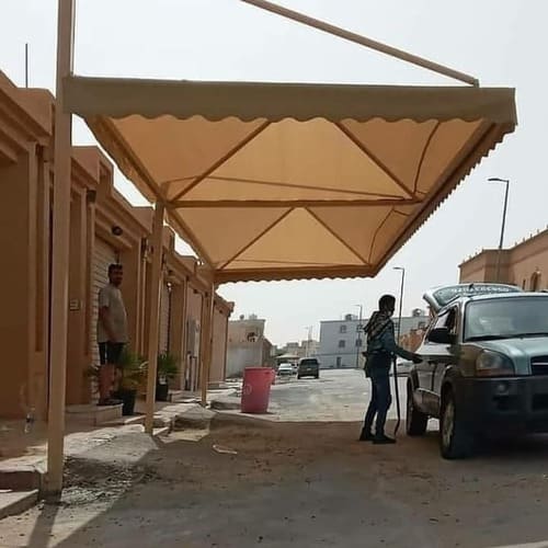 تركيب مظلات سيارات ومظلات حدائق وبرجولات وسواتر جميع الاشكال بالرياض بخصم 25% P_2111vva6y3