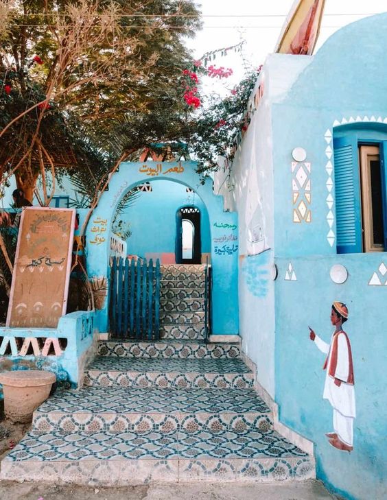 Nubian village in Egypt