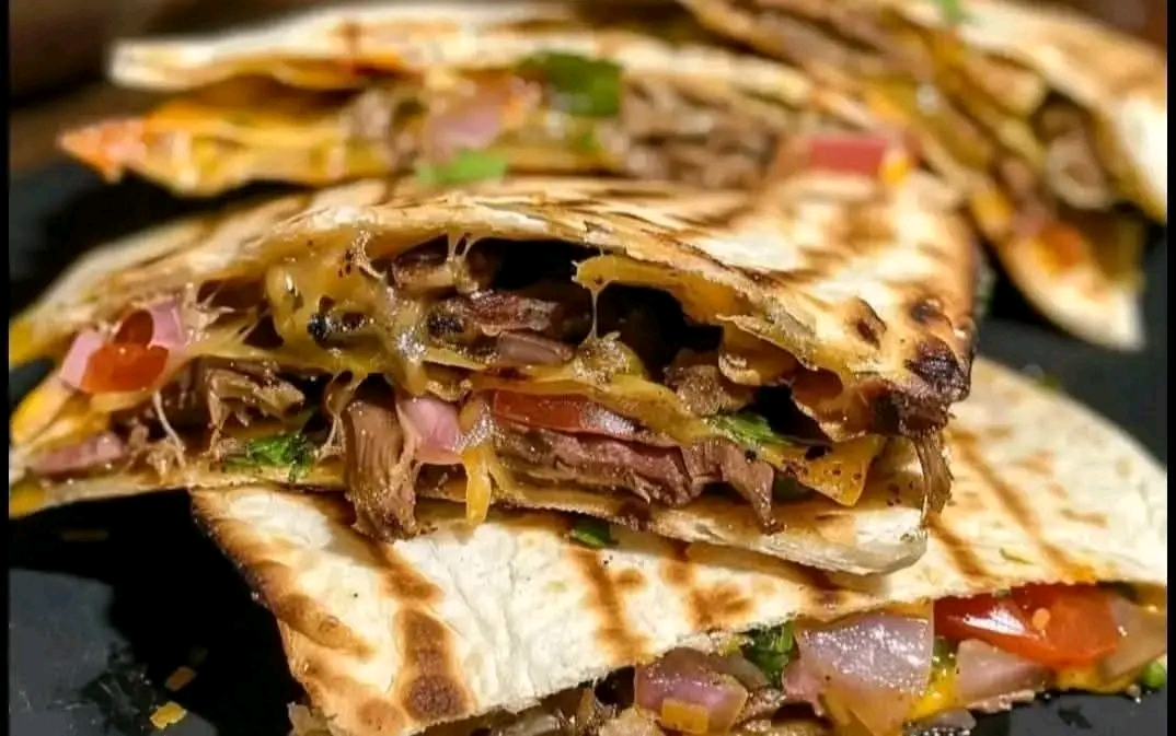 كاساديلاس اللحم المشوي