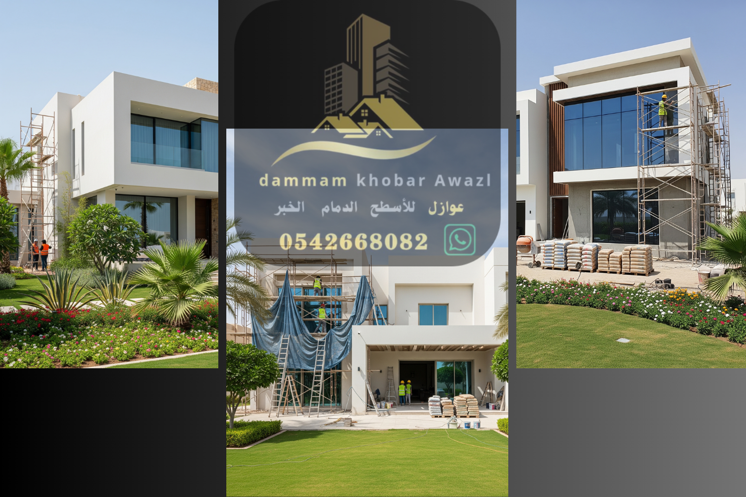 عمليات ترميم مختلفة