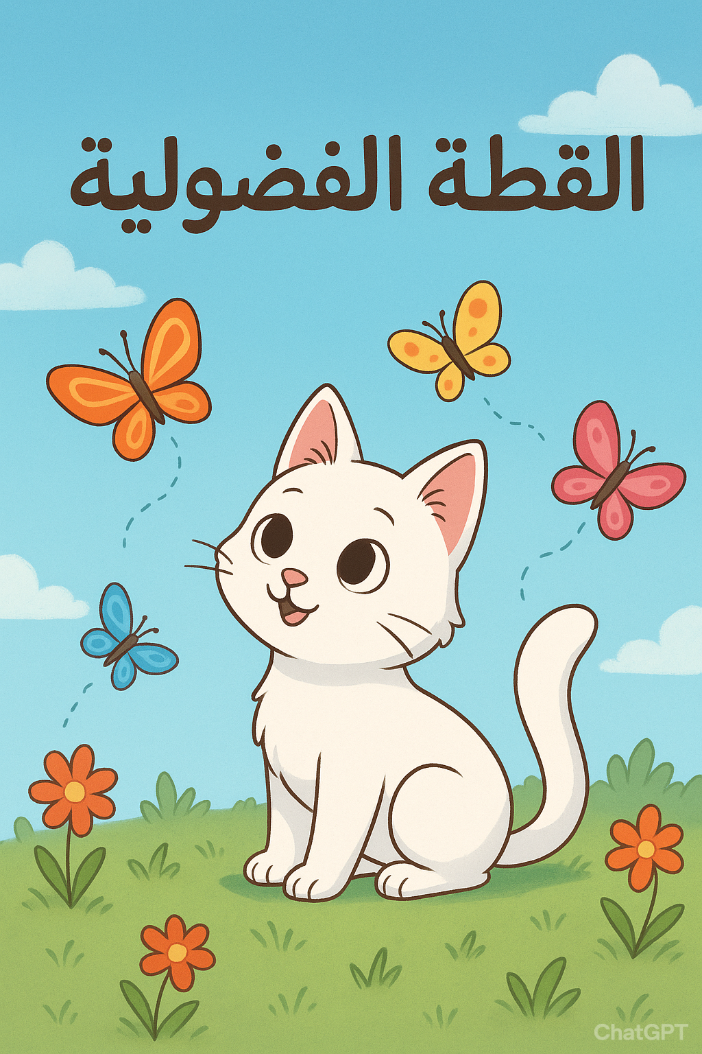  " القطة الفضولية " 🐱