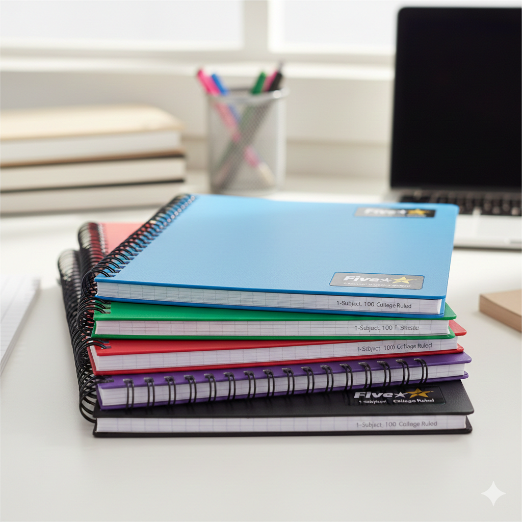 Five Star Spiral Notebooks