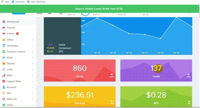 واجهة موقع AdBlueMedia الرسمية