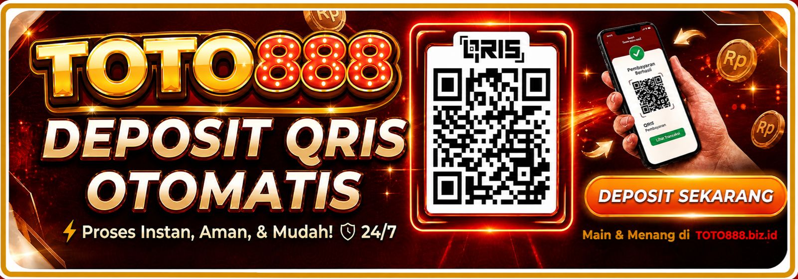 Deposit QRIS TOTO888